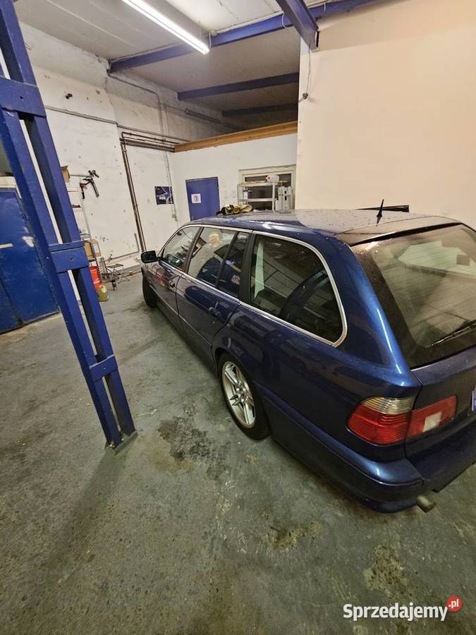 Bmw E39 kombi niebieska seria 5 kombi hak i LPG Elbląg