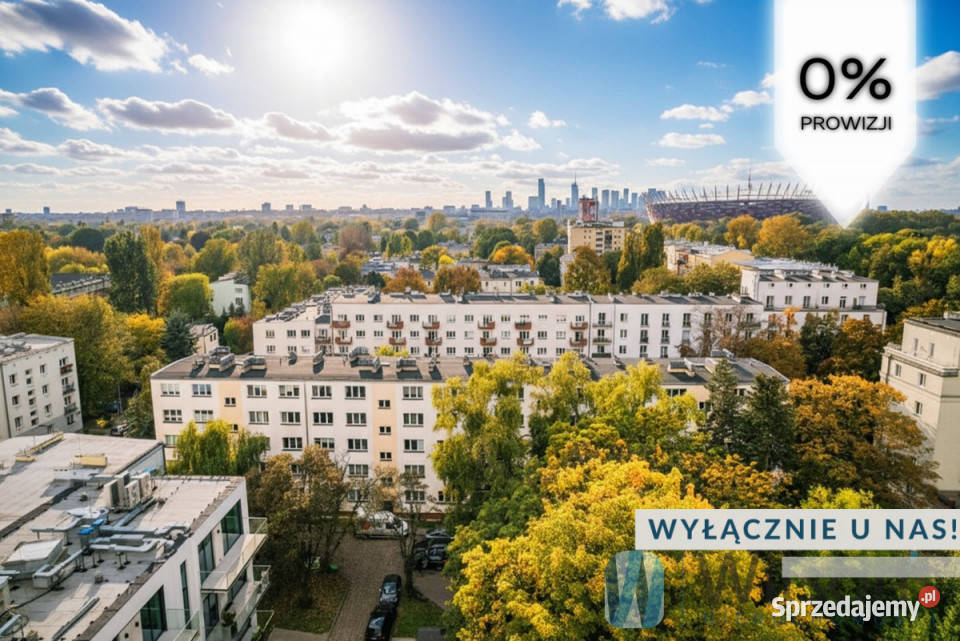 Do sprzedaży mieszkanie 48m2 2 pokojowe Warszawa 17250zł/m2 sprzedam
