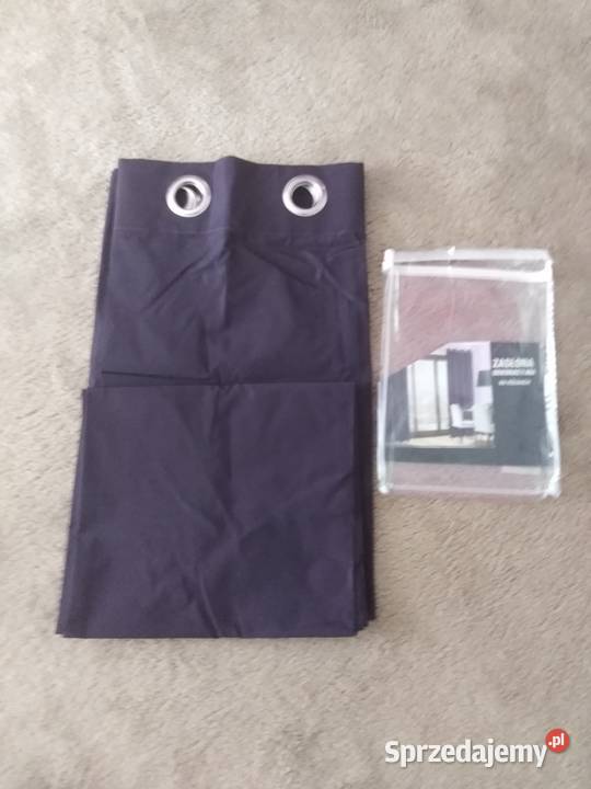 zasłona fioletowa 140x250 Pruszków