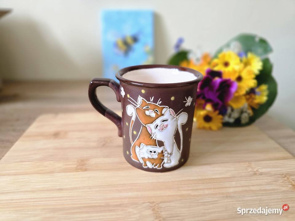 Ekskluzywny Ręcznie Malowany Kubek Ceramiczny Kubki Bydgoszcz