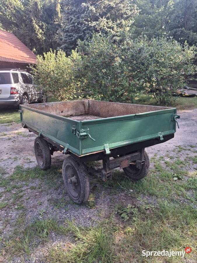 Przyczepka Multicar minitraktorek sztywna lubuskie Krosno Odrzańskie