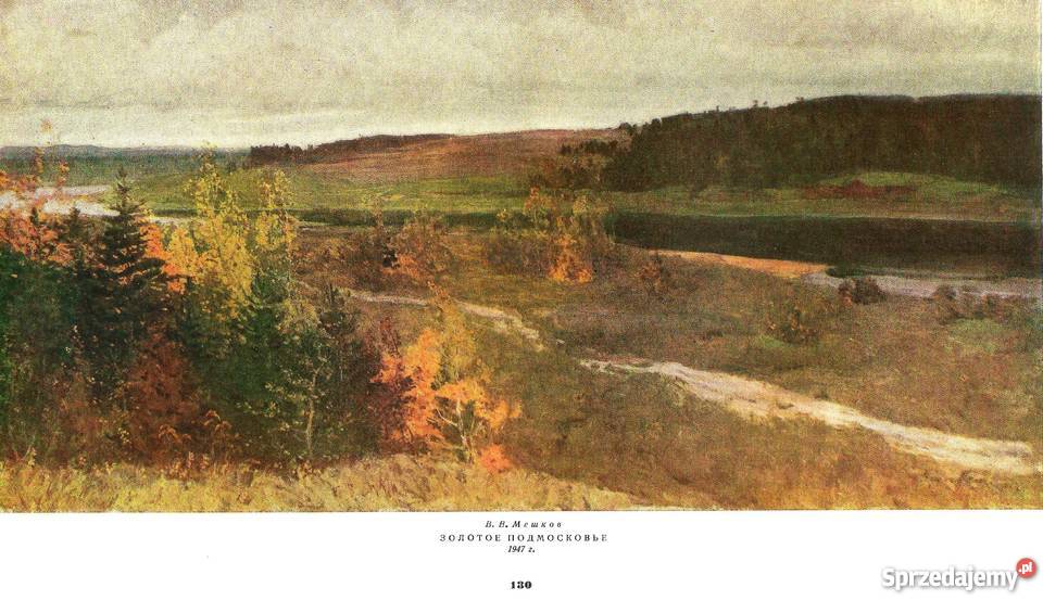 Reprodukcja Wasilij Mieszkow Złote przedmieścia Szczecin