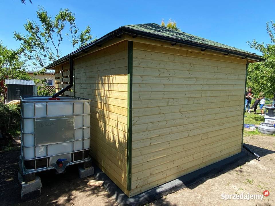 Altana ogrodowa z domkiem narzędziowym 3m x 5m Altany i wiaty Mstów