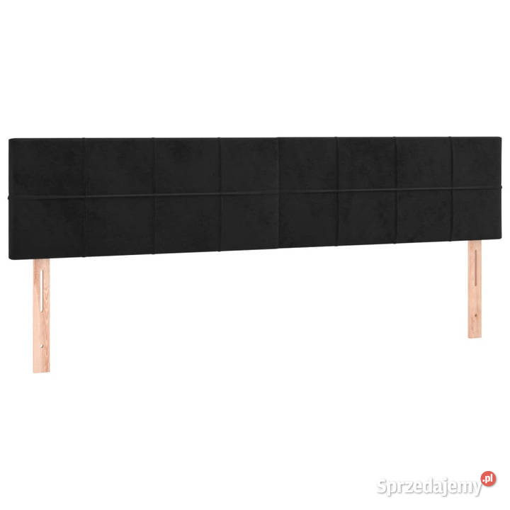 Zagłówek do łóżka z LED czarny 200x5x7888 Warszawa