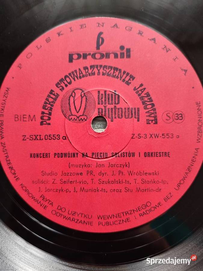 Płyta winylowa jazz Czesław Niemen i inni płyta winylowa mazowieckie