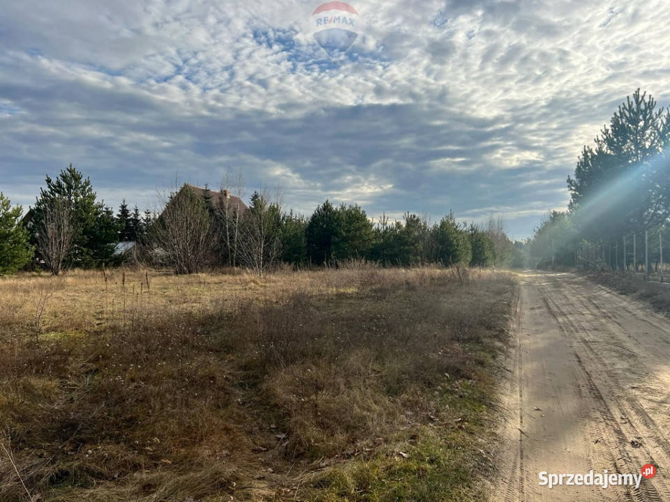 Działka budowlana 1008m2 Nowe Grochale utwardzona