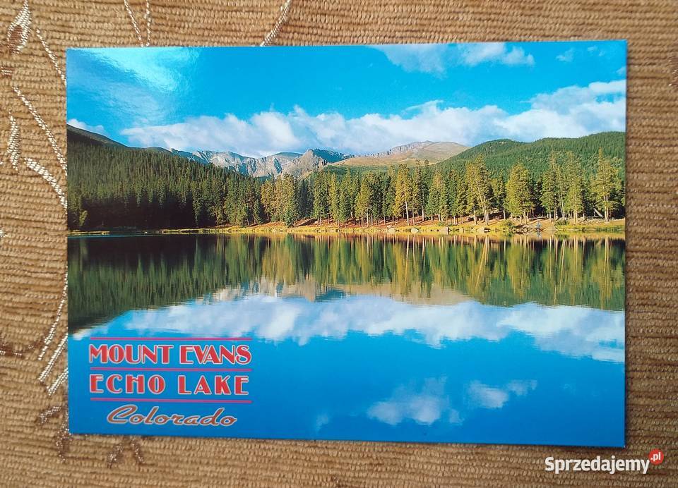 ECHO LAKE PARK NIEDALEKO DENVER W KOLORADO Piszczac
