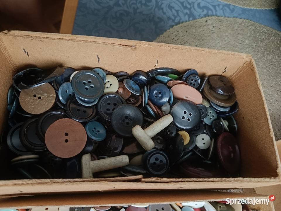 Guziki PRL Vintage Cieszyn