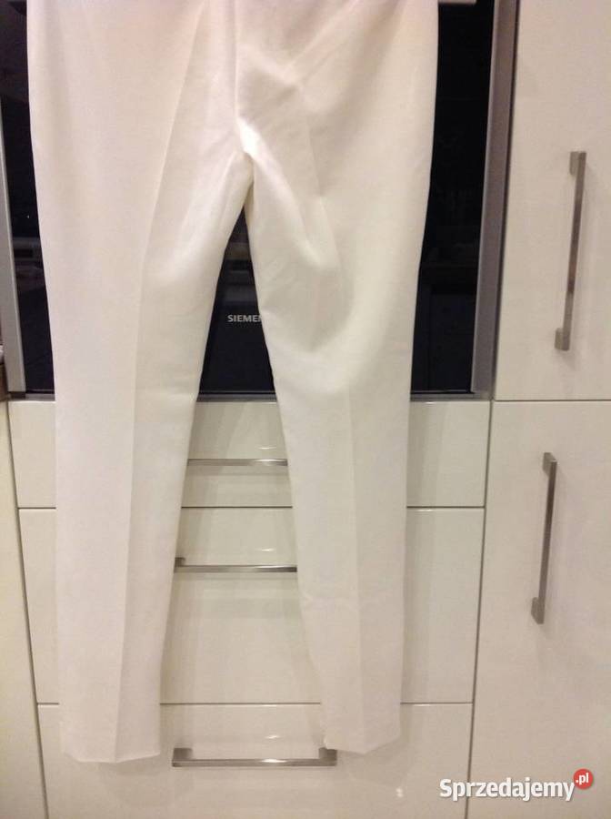 Spodnie Legginsy Damskie MANGANO S Białe lubuskie Nowa Sól