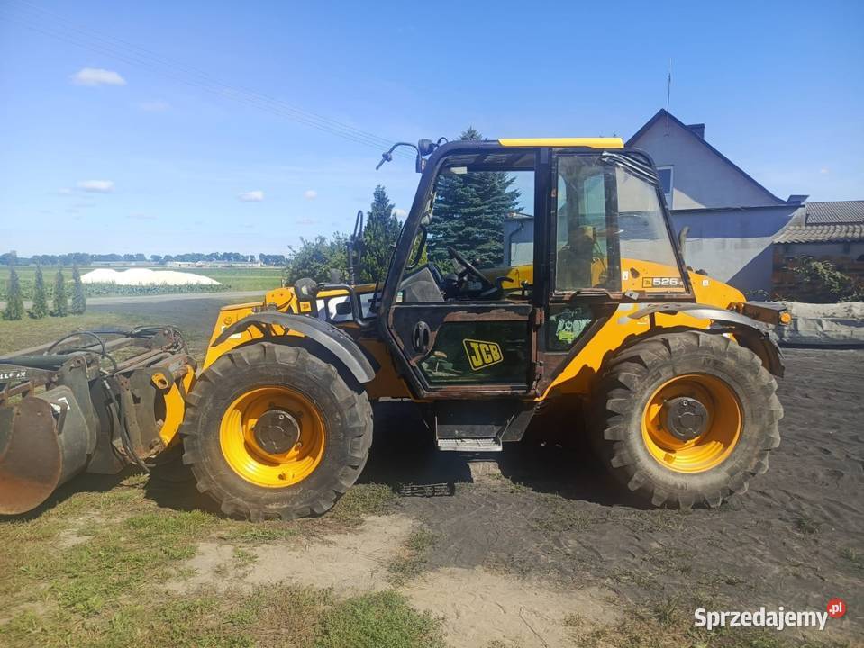 JCB 52658 z osprzętem 13 r wielkopolskie Łobżenica