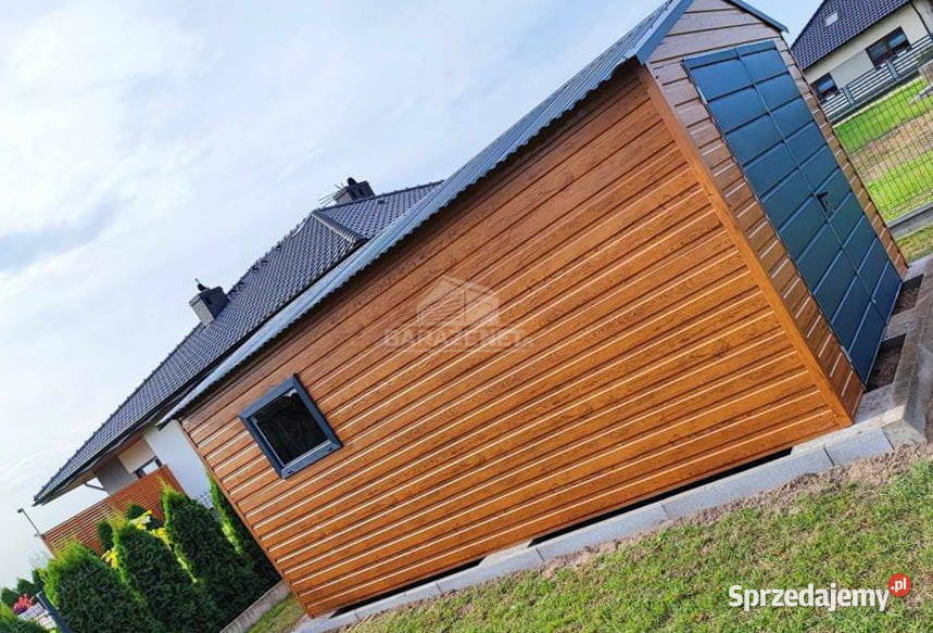 SCHOWEK DOMEK OGRODOWY 3M X 5M DWUSPAD BRAMA Łapanów