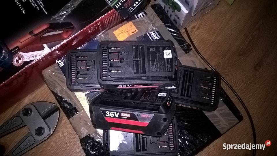 Akumulator narzędziowy liion 36 V Bosch Mińsk Mazowiecki