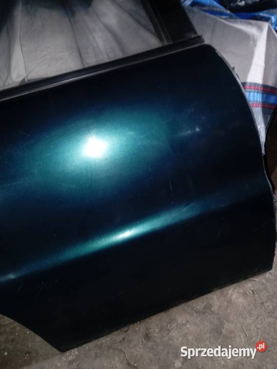 Drzwi tylne prawe Lanos Daewoo zielone Pilaszkowice Pierwsze