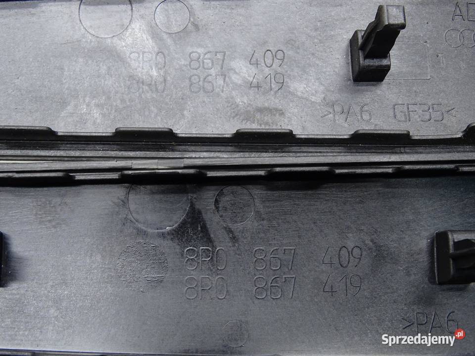 LISTWA DEKOR DRZWI PRZÓD TYŁ TUNEL KOMPLET