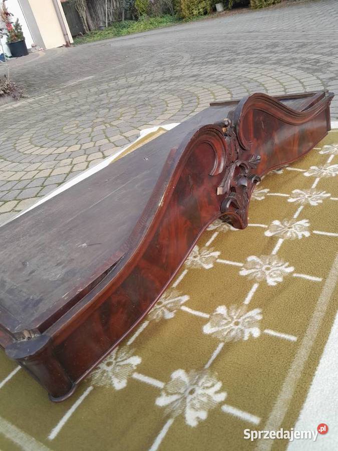 Stara szafa Korona Część starej szafy łódzkie Tomaszów Mazowiecki sprzedam