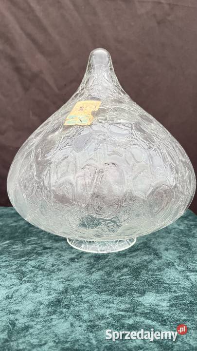 Klosz Polski żyrandol lampa Łowicz