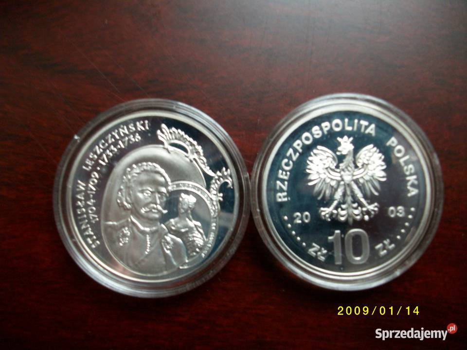 10 x 2 Stanisław Lesczyński Ag 925 1414g 2003 małopolskie Kraków