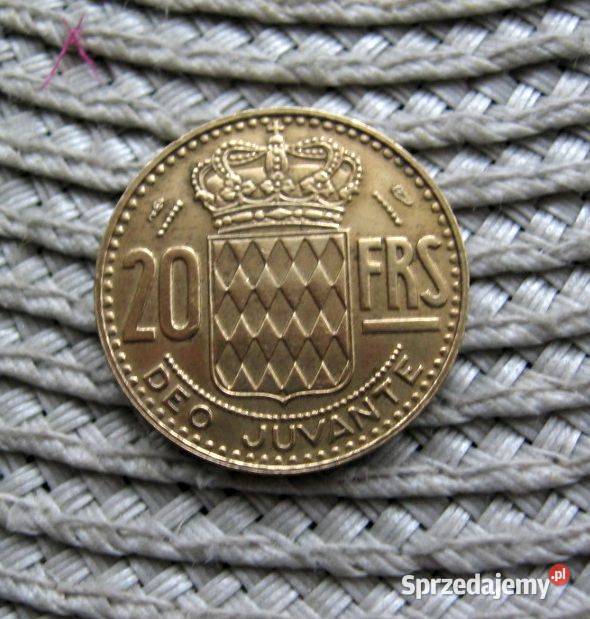 Monako 20 Frank 1951r Rainer III Kalisz