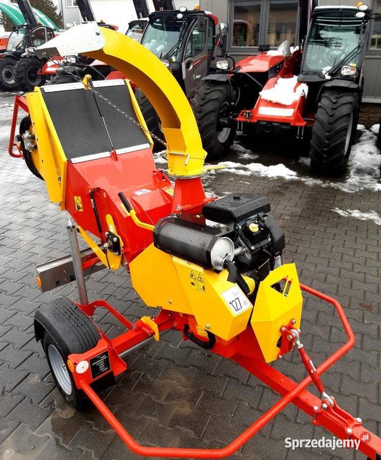Mobilny rębak do gałęzi silnik benzyna RABAUD Lublin