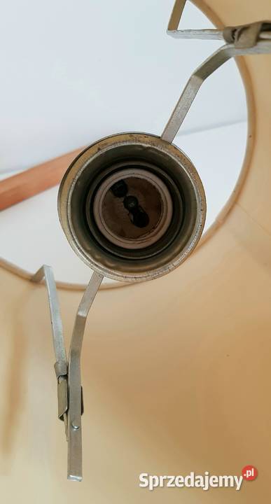 Kinkiet ZAOS K4 żuraw lata 60te Polska Antyki Ruda Śląska