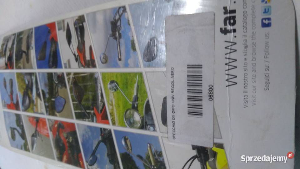 LUSTERKO FAR PRAWE CARBON HONDA KAWASAKI SUZUKI podlaskie Bielsk Podlaski