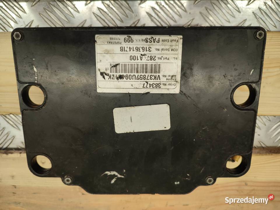 Komputer silnika Perkins 1104C ECM 2874A100