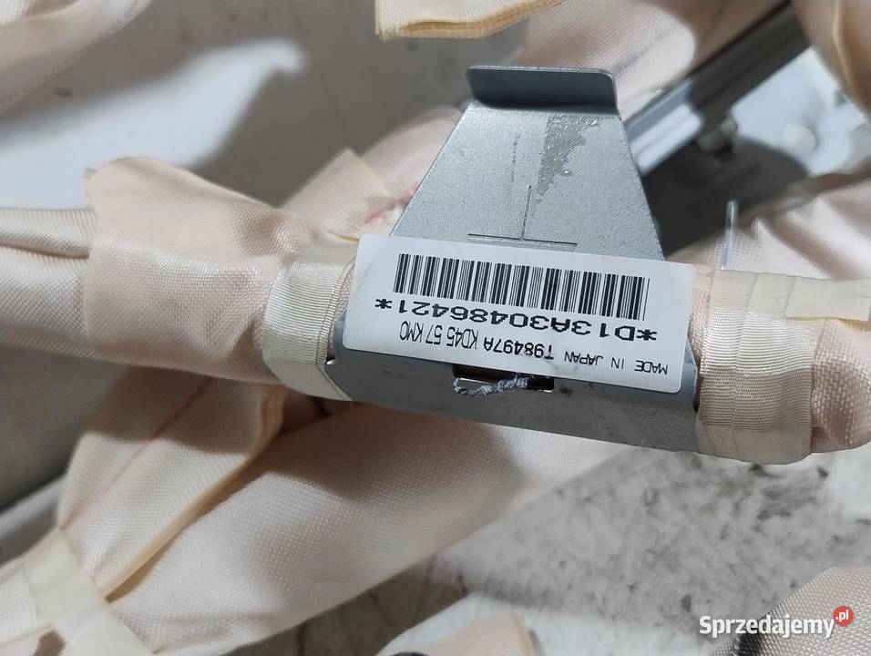 KURTYNA AIRBAG PRAWA MAZDA CX5 CX5 I KE KD45570 Poduszki powietrzne