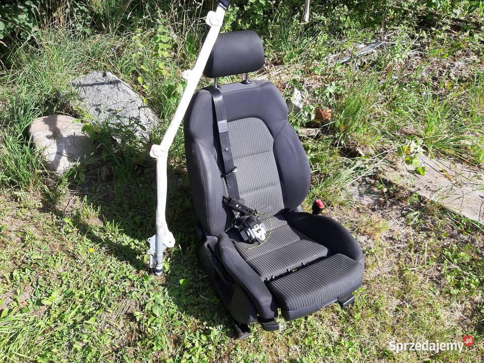 Kurtyna boczną fotel prawy napinacz pasa Audi A4