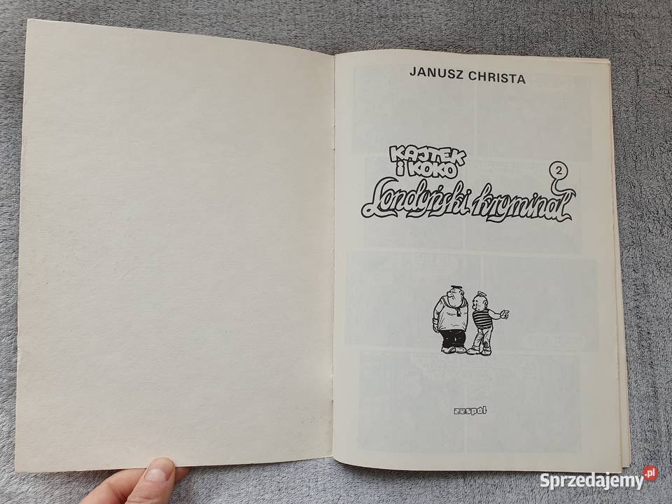 Kajtek i Koko Londyński Kryminał cz1 i 2 wyd 1 Polskie