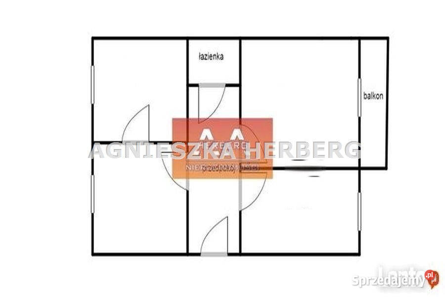 sprzedaży mieszkania 53 metry 3 pokojowe Łódź