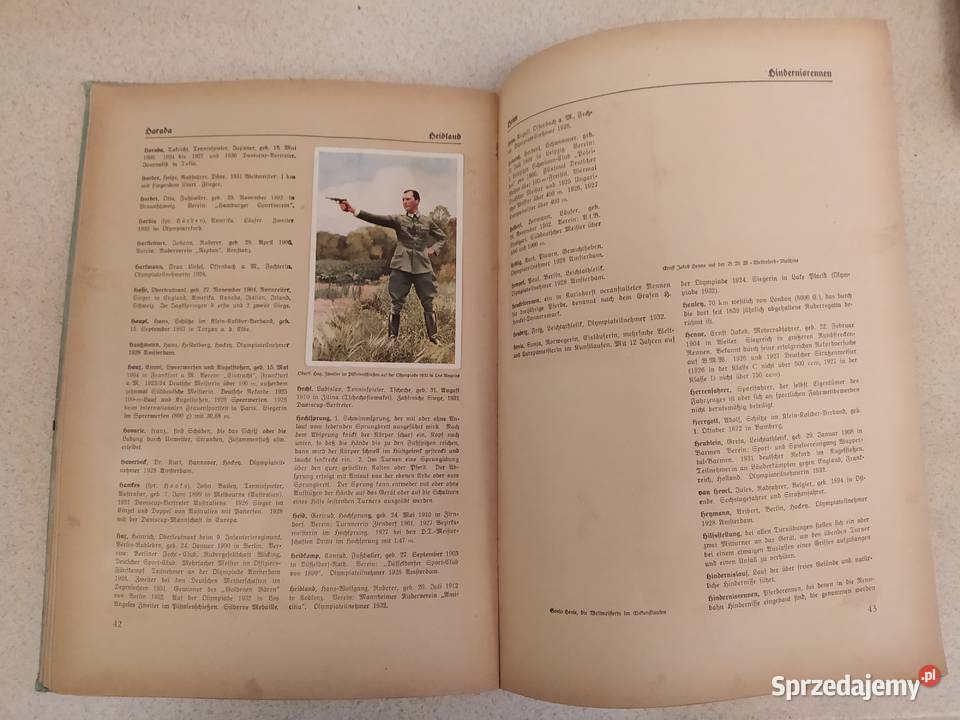 Album Handbuch des Sports Antykwariat Antykwariat Gdańsk sprzedam