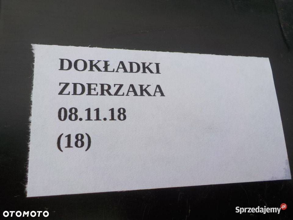 DOKŁADKA ZDERZAKA PRZÓD SKODA YETI osobowe Nowy Tomyśl