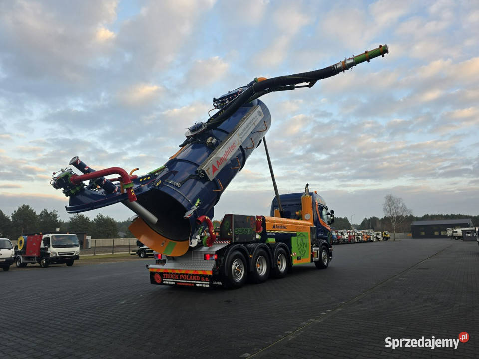 Scania Amphitec VORTEX G2 Ładowarka próżniowa Daleszyce