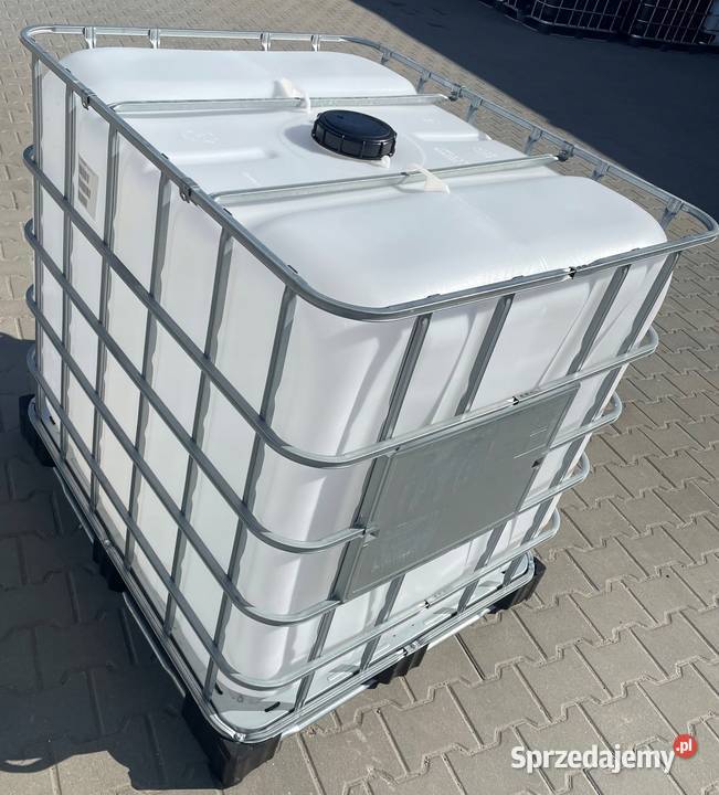 Kontener IBC zbiornik 1000 L RECO ze zgodnością Zbiorniki na deszczówkę sprzedam