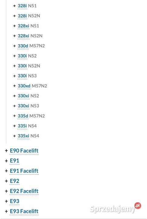 Wahacz dolny TYŁ Tylny Bmw e90 e91 e92 e93 Dębica sprzedam