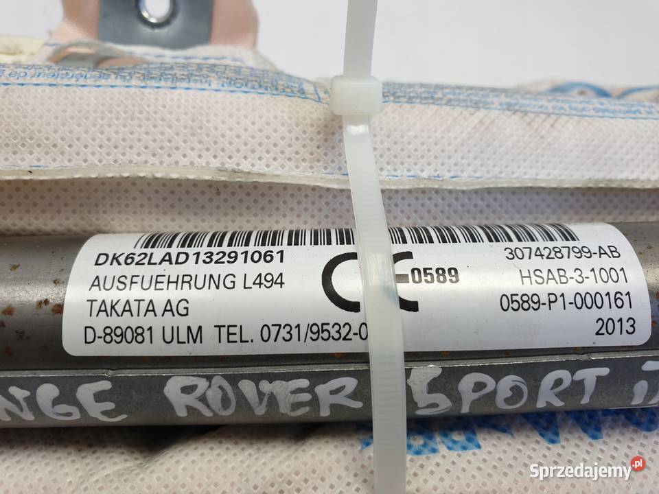 Range Rover Sport II L494 KURTYNA POWIETRZNA Pozostałe