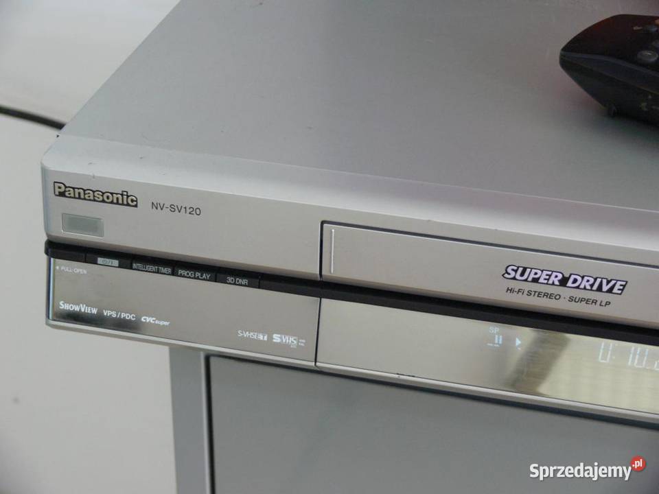Magnetowid SVHS Panasonic NVSV120 HIFI stereo Magnetowidy Jasło sprzedam