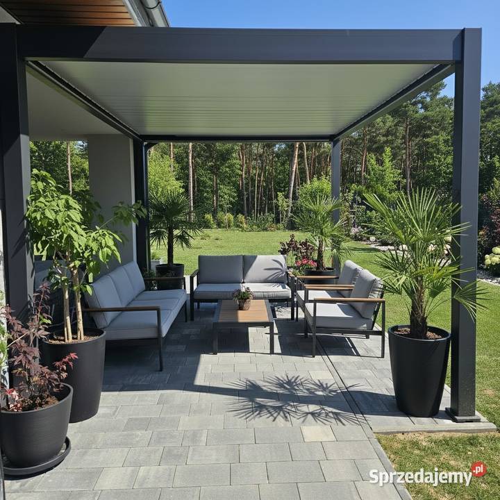 Pergola lamelowa ADVANCE 12 400PLN osłona przed sprzedam