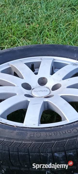 TOYOTA felgi aluminiowe 15 kujawsko-pomorskie Solec Kujawski