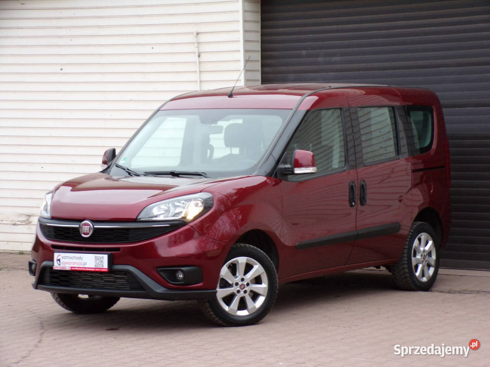 Fiat Doblo Klima Gwarancja I właść 14 120 2019 aluminiowe felgi Mikołów