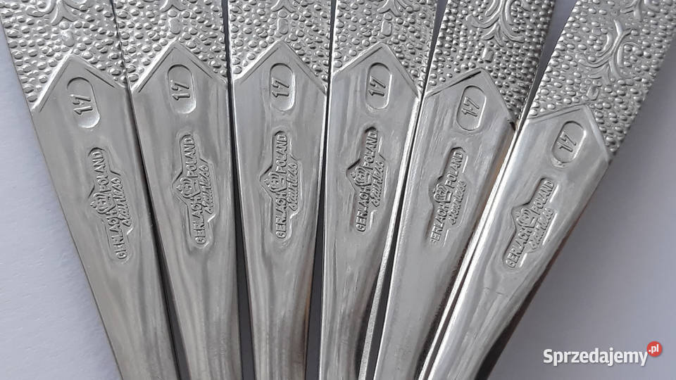 Łyżeczki do herbaty 1 wz ROŚLINNY Gerlach Dąbrowa Górnicza