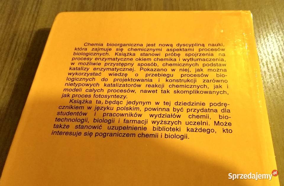 Chemia Bioorganiczna Barbara Lejczak Paweł twarda Gdańsk