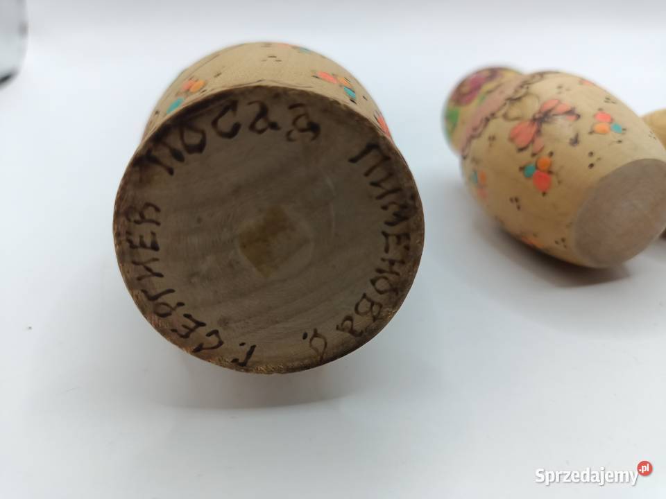 Matrioszka baba w babie ręcznie robione lalki lubelskie Zamość