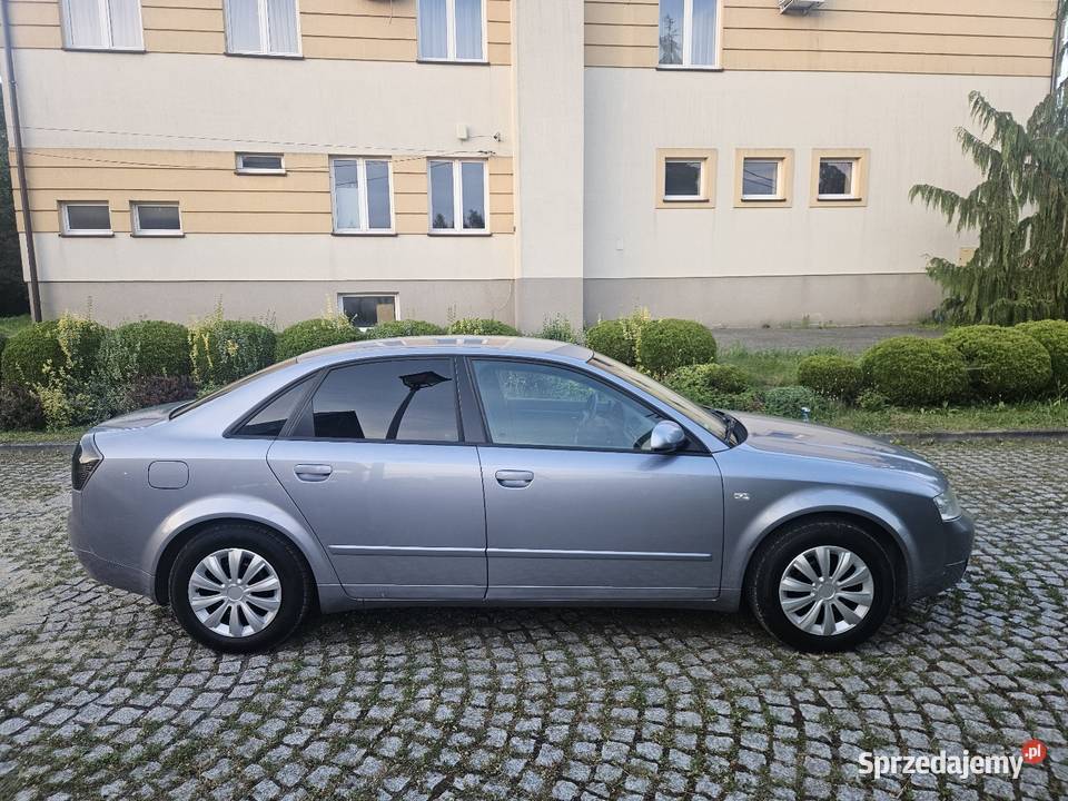 Audi A4 2004r 16BenzLPG Klimatronik Niski Zarejestrowany w Polsce Ryglice sprzedam