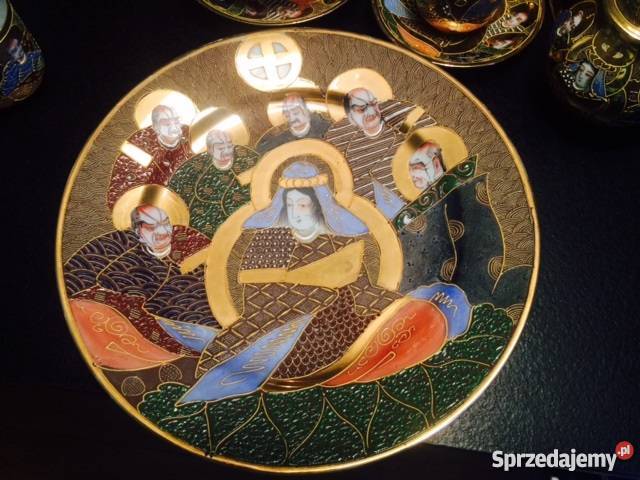 Oryginalny serwis kawowy japońska porcelana Kraków