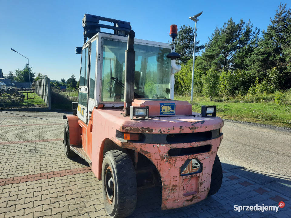 Wózek widłowy DAN TRUCK 8009 8 ton 5 m Wózki widłowe Rudolfowo