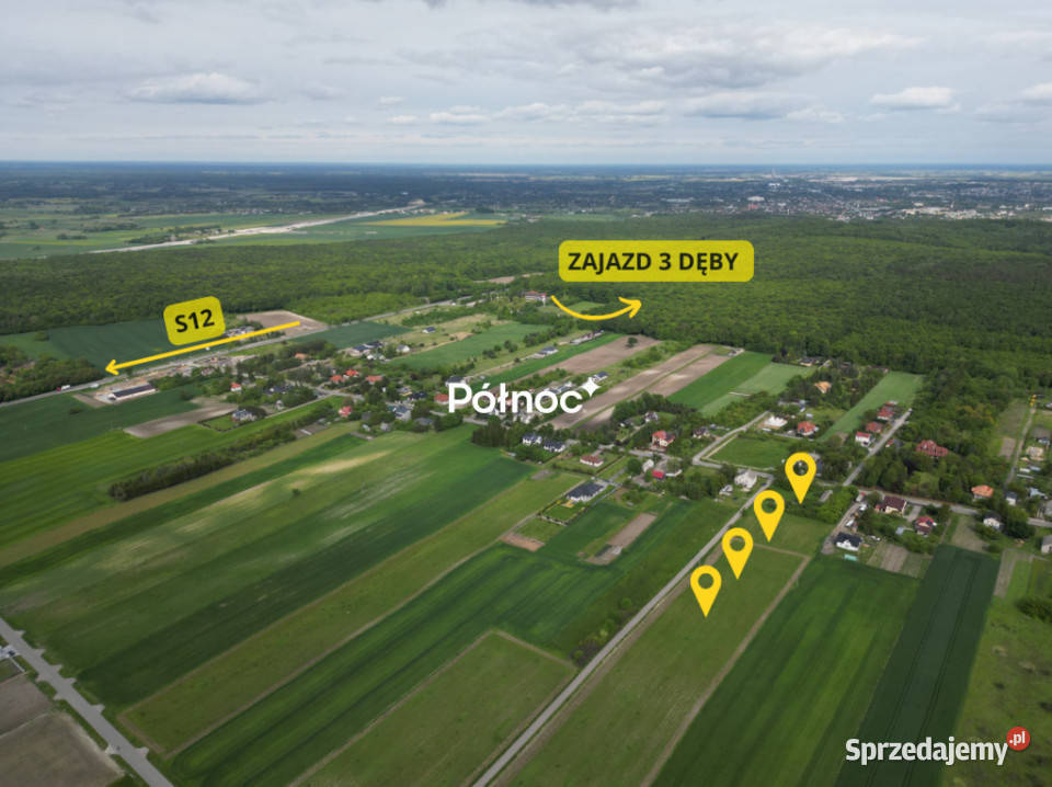 Działki budowlane w Janowie 1400m2 85 m2 Janów