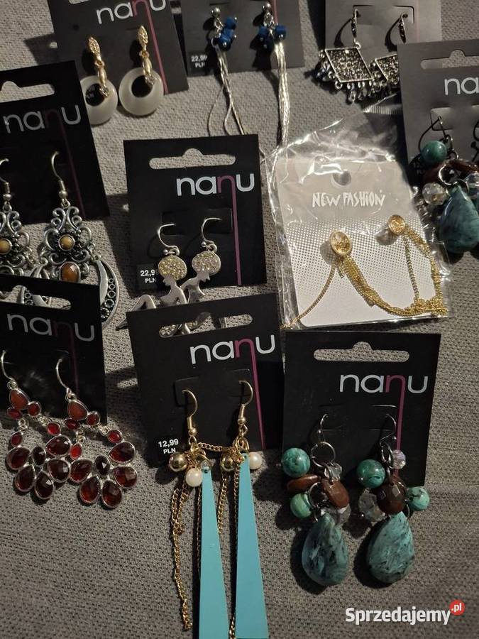 Kolczyki Biżuteria Zielona Góra sprzedam