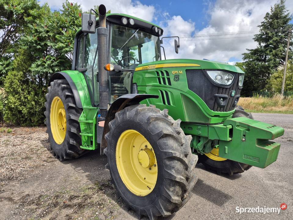 John Deere 6115M Pneumatyka nowe opony z Dziwie sprzedam