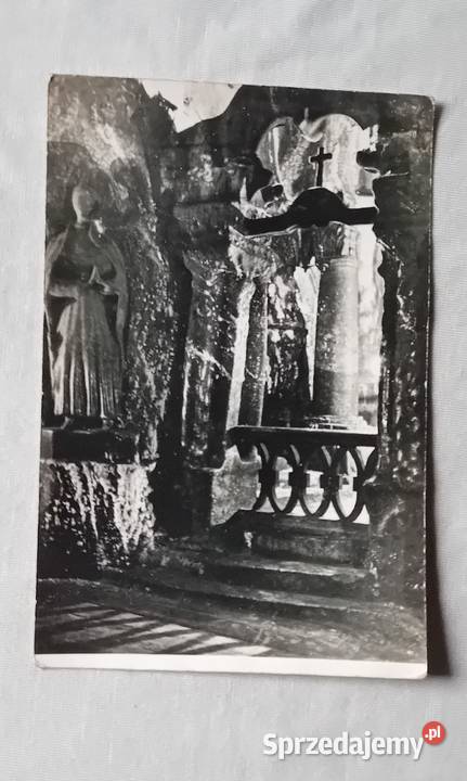 Pocztówka Wieliczka kopalnia soli fragment Koźminek sprzedam